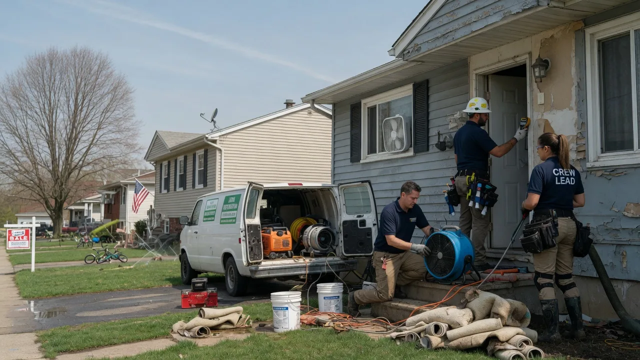 Flood Cleanup in Fall River, KS near me
